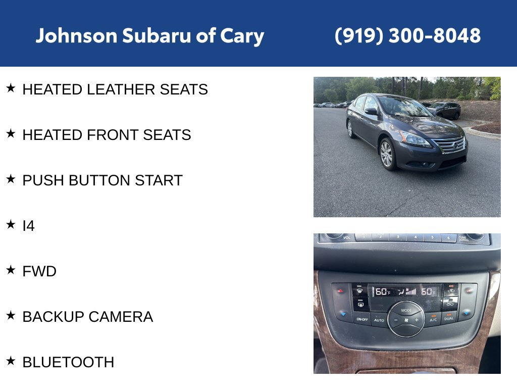 Used 2015 Nissan Sentra SL FWD image 6