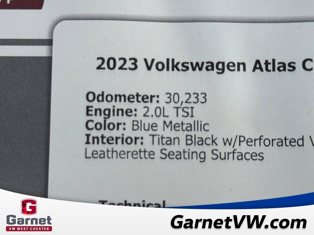 Certified 2023 Volkswagen Atlas Cross Sport SE w/ Panoramic Sunroof Package image 17