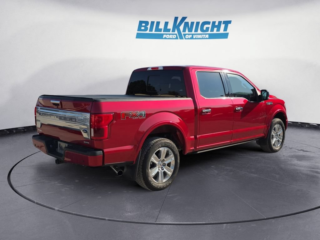 Used 2020 Ford F150 Platinum w/ Technology Package AWD/4WD image 5