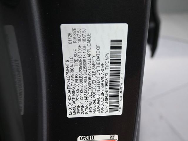 New 2026 Honda Odyssey EX-L image 4