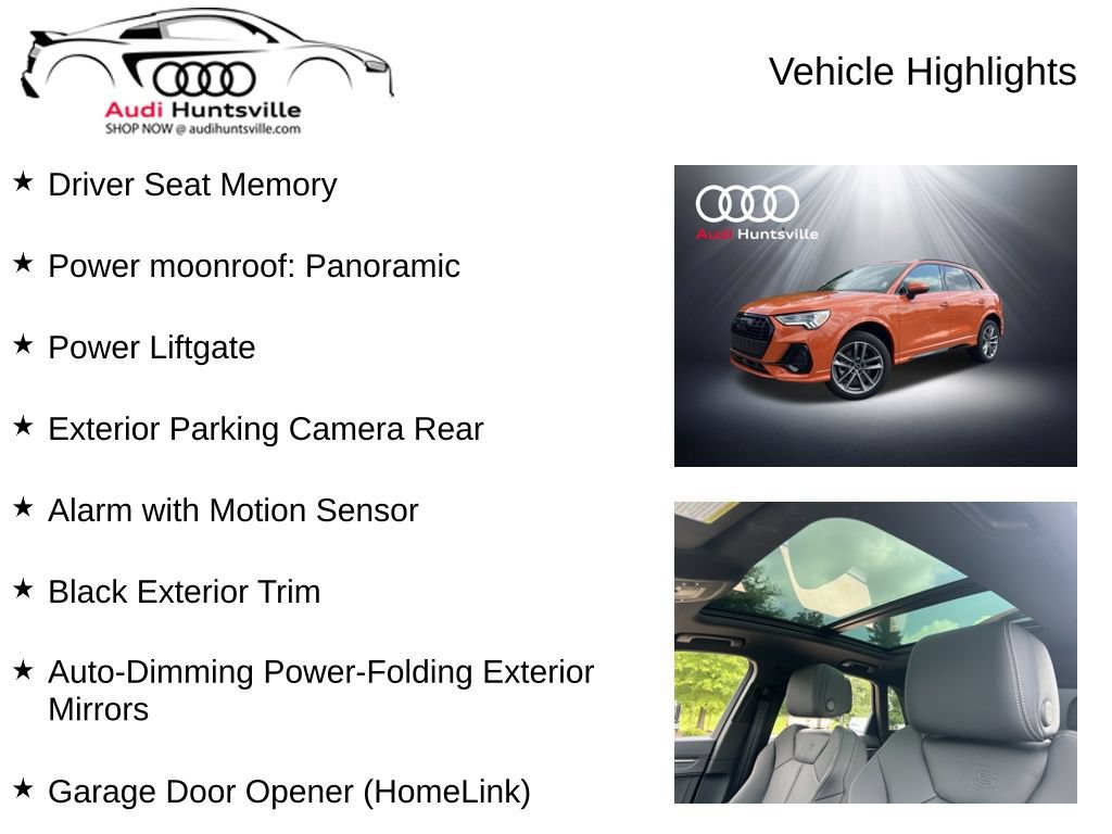 Used 2025 Audi Q3 2.0T Premium w/ Convenience Package AWD/4WD image 12