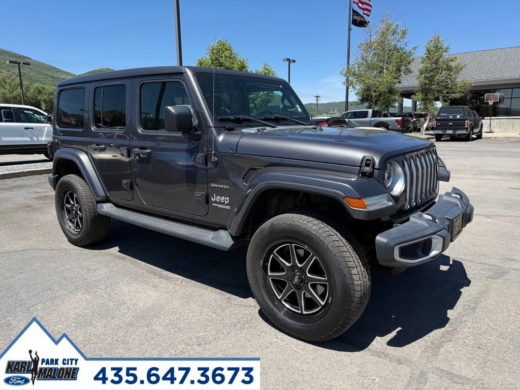 Used 2020 Jeep Wrangler Unlimited Sahara AWD/4WD image 1