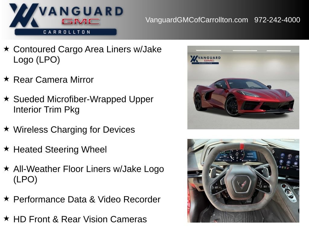 Used 2023 Chevrolet Corvette Stingray Premium Cpe w/ Z51 Performance Package RWD image 24