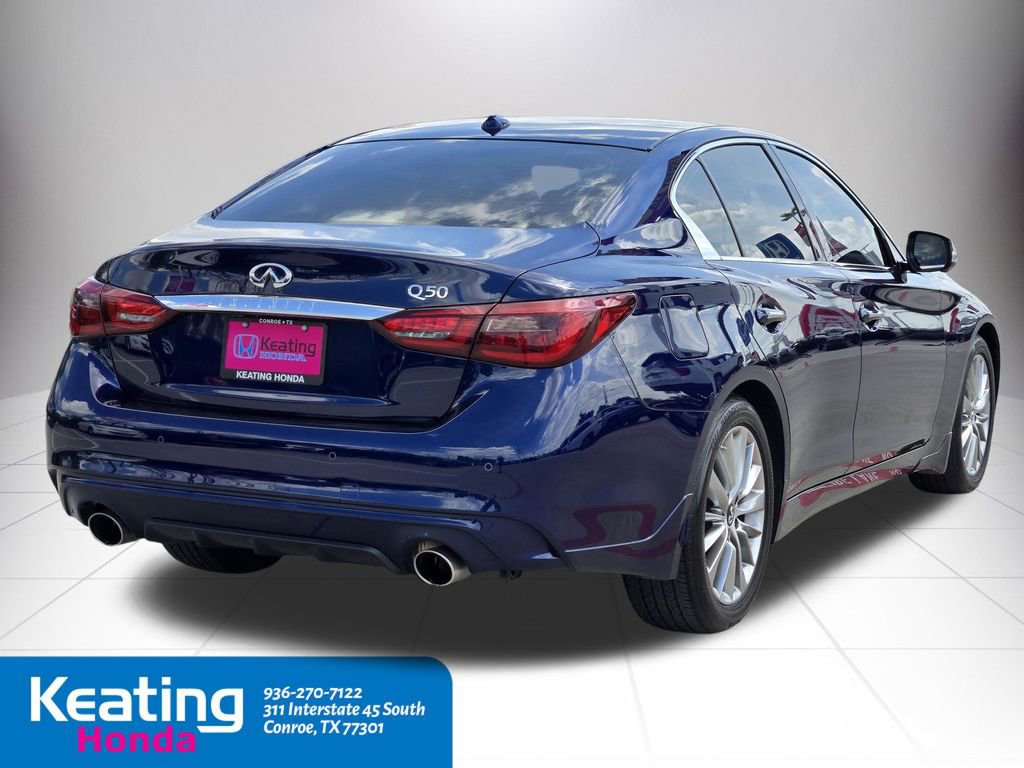 Used 2024 INFINITI Q50 Luxe w/ Cargo Package image 5