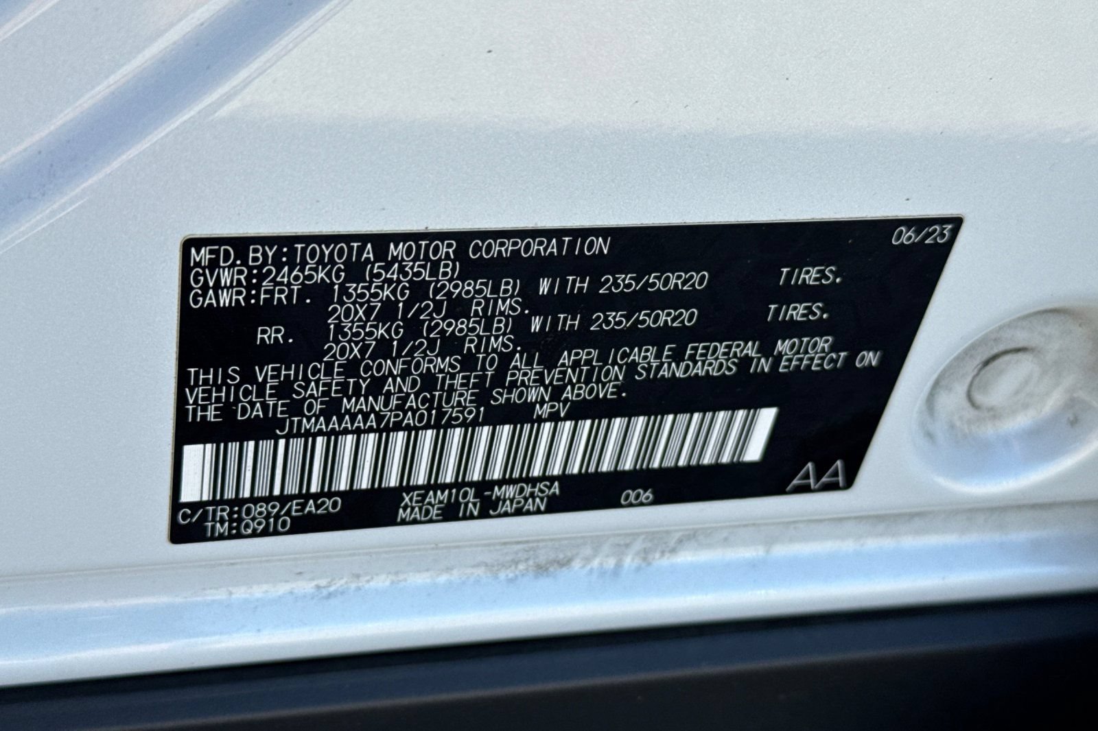 Used 2023 Toyota bZ4X FWD w/ Weather Package image 54