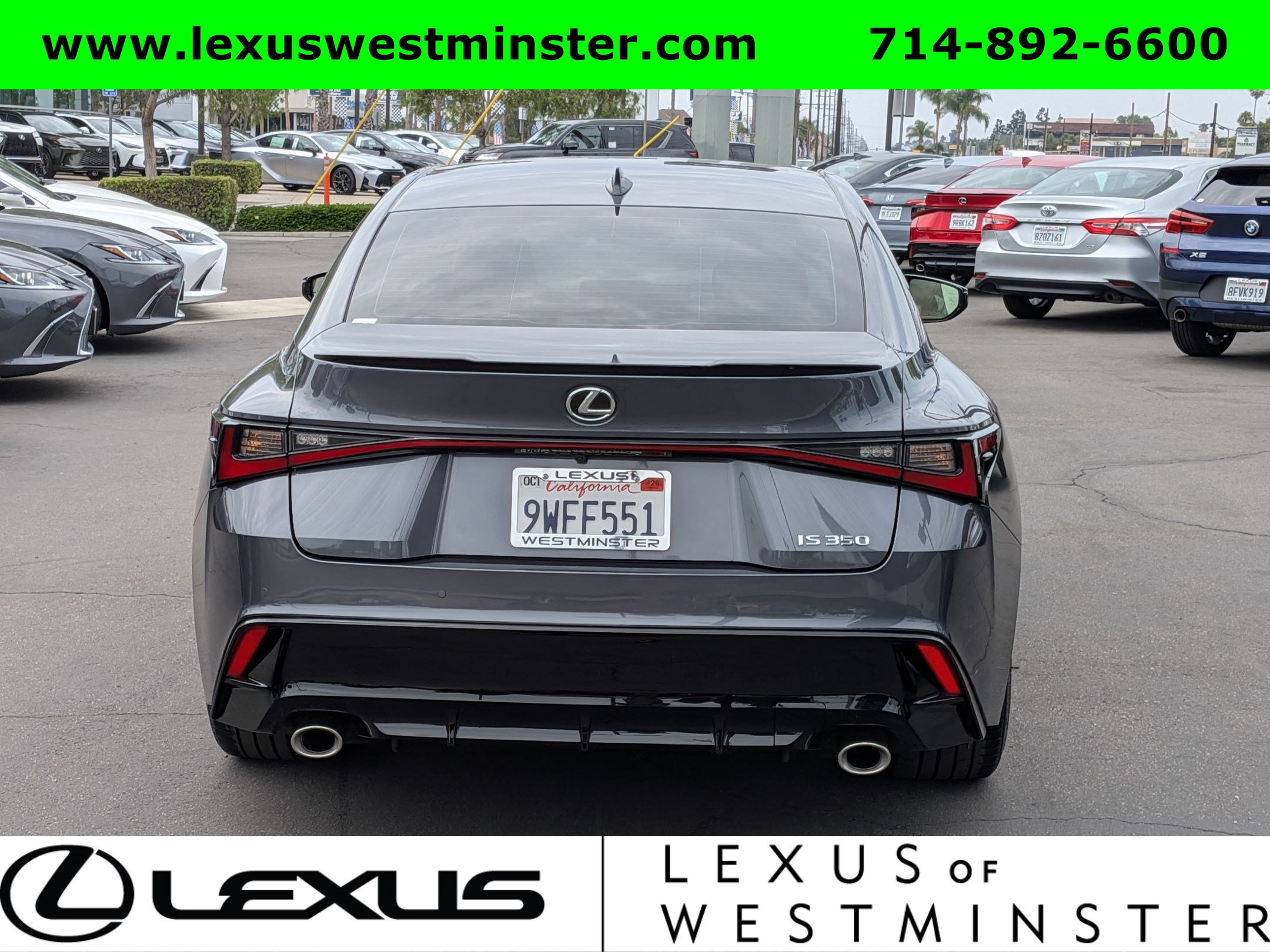 Certified 2025 Lexus IS 350 F Sport w/ Navigation Package RWD image 9