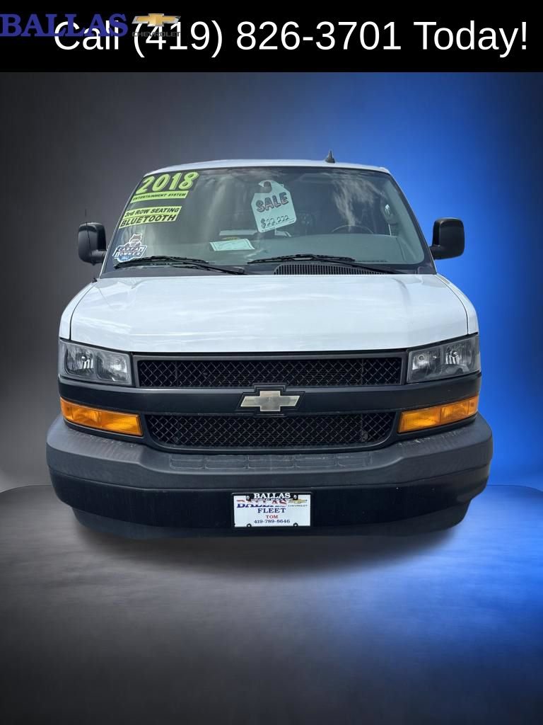 Certified 2018 Chevrolet Express 3500 LS RWD image 1