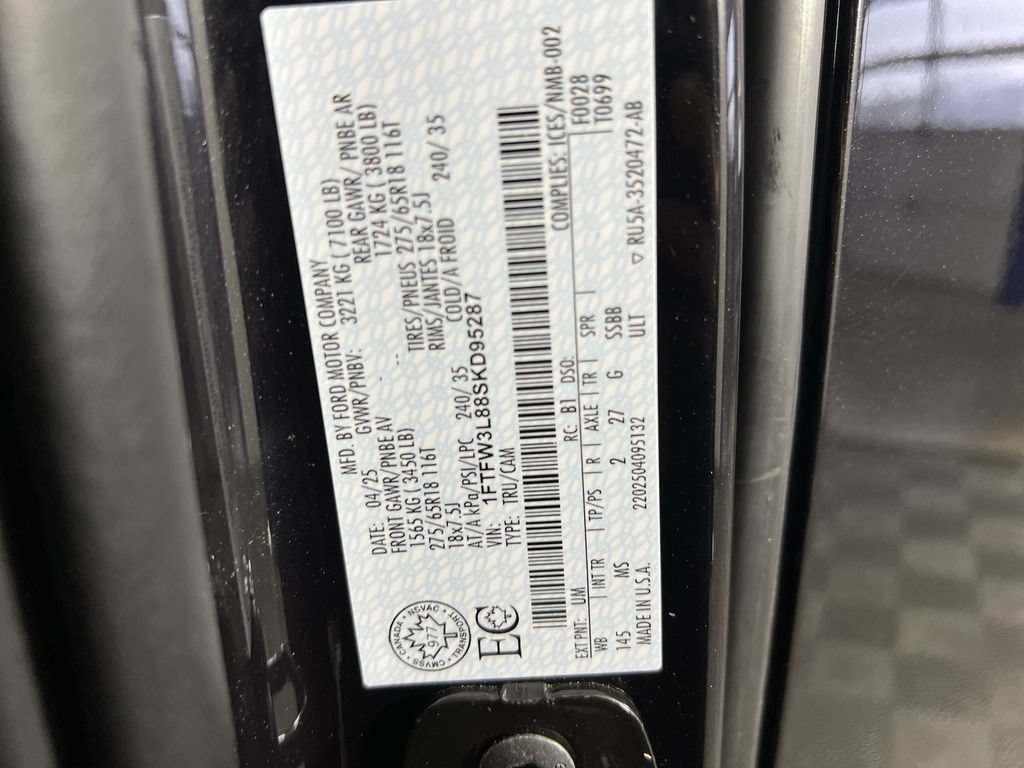 Used 2025 Ford F150 XLT w/ Equipment Group 301A Standard AWD/4WD image 31