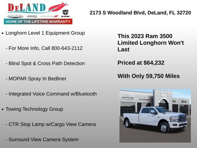 Used 2023 RAM 3500 Limited image 24