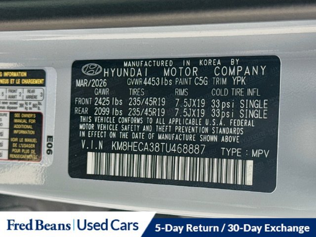 Certified 2026 Hyundai Kona Limited AWD/4WD image 40