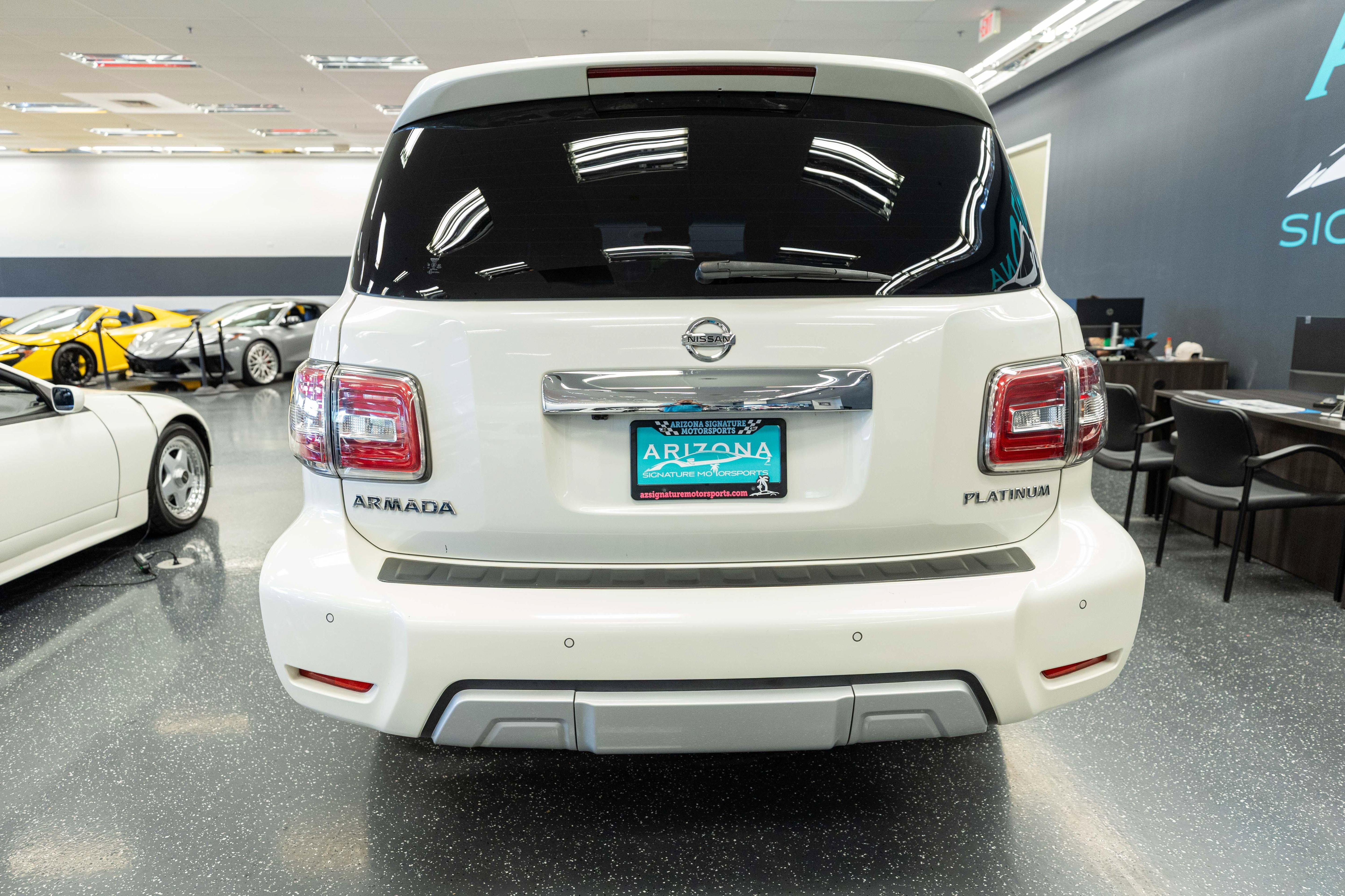 Used 2017 Nissan Armada Platinum w/ Captain Seat Package RWD image 7