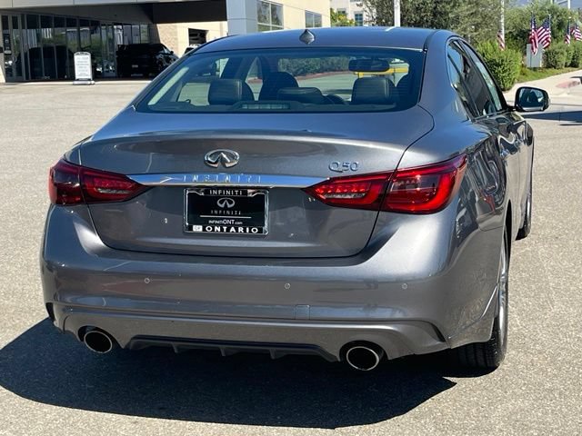 Certified 2023 INFINITI Q50 Luxe w/ Cargo Package RWD image 6