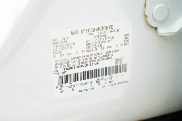 Used 2022 Ford Explorer XLT w/ Equipment Group 202A image 35