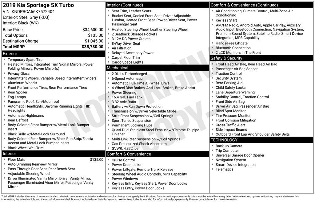 Used 2019 Kia Sportage SX image 6