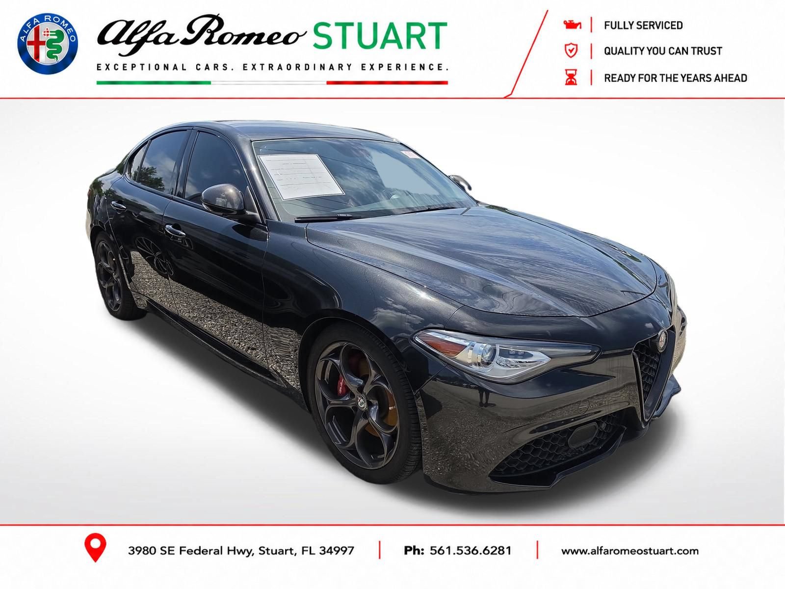 Used 2017 Alfa Romeo Giulia Ti w/ TI 19" Sport Package