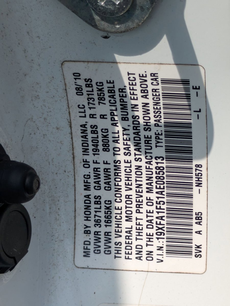 Used 2010 Honda Civic LX image 22