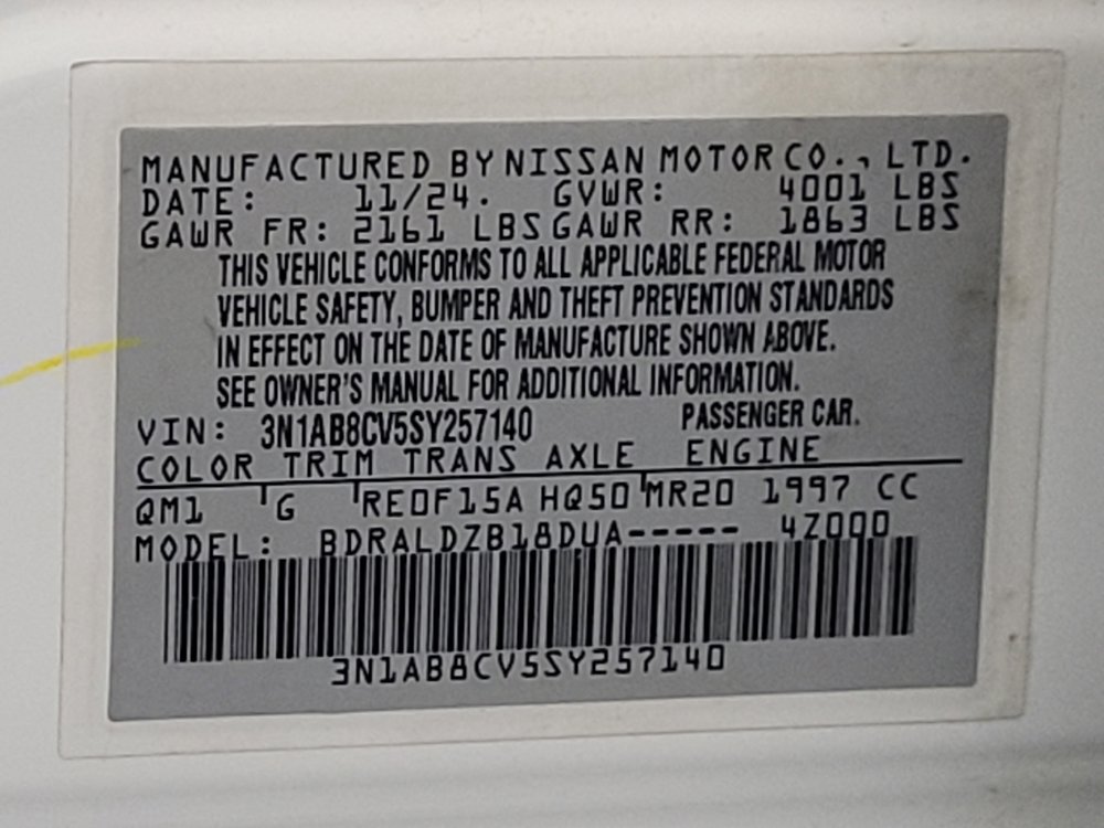 Used 2025 Nissan Sentra SV FWD image 33