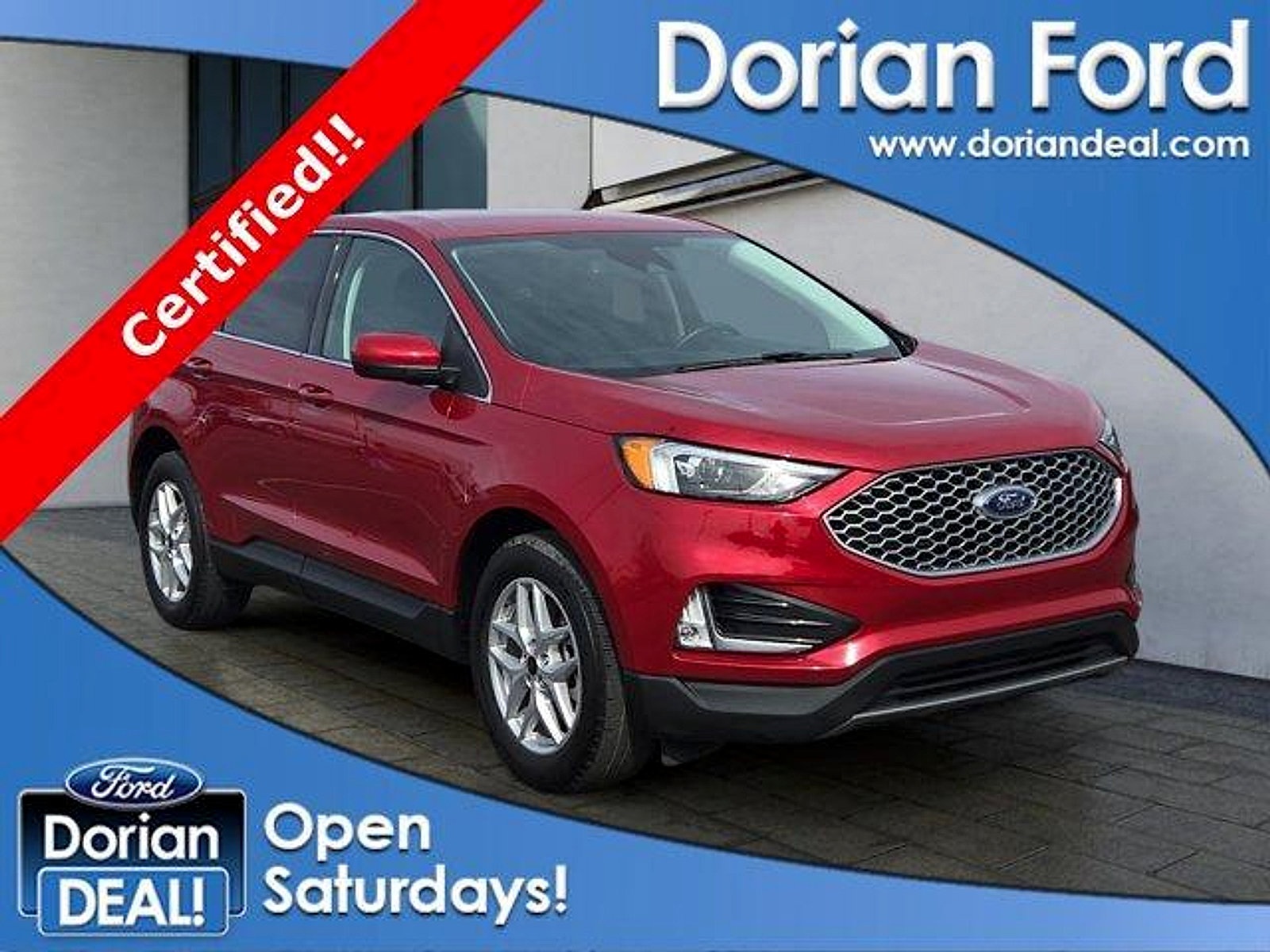 Certified 2023 Ford Edge SEL w/ Convenience Package