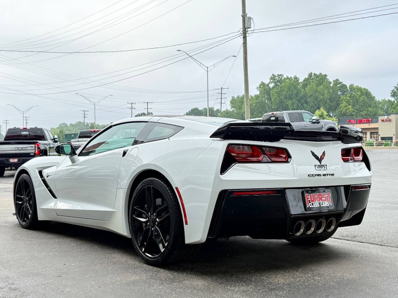 Used 2018 Chevrolet Corvette Stingray Coupe w/ Carbon Flash Badge Package RWD image 5