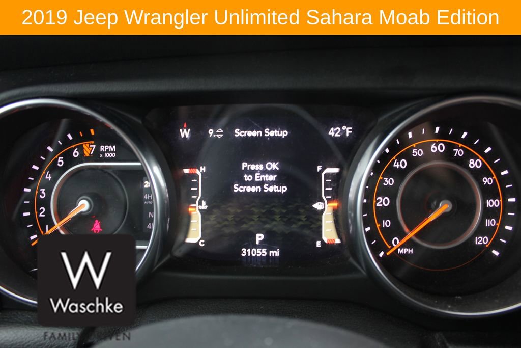 Used 2019 Jeep Wrangler Unlimited Sahara w/ Quick Order Package 24M Moab image 40