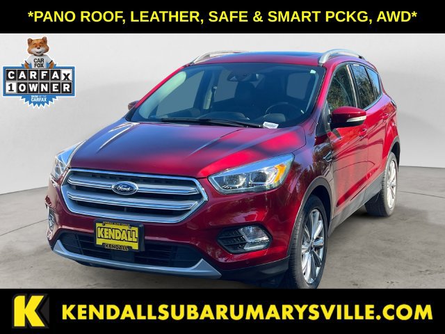 Used 2018 Ford Escape Titanium w/ Ford Safe & Smart Package AWD/4WD image 1