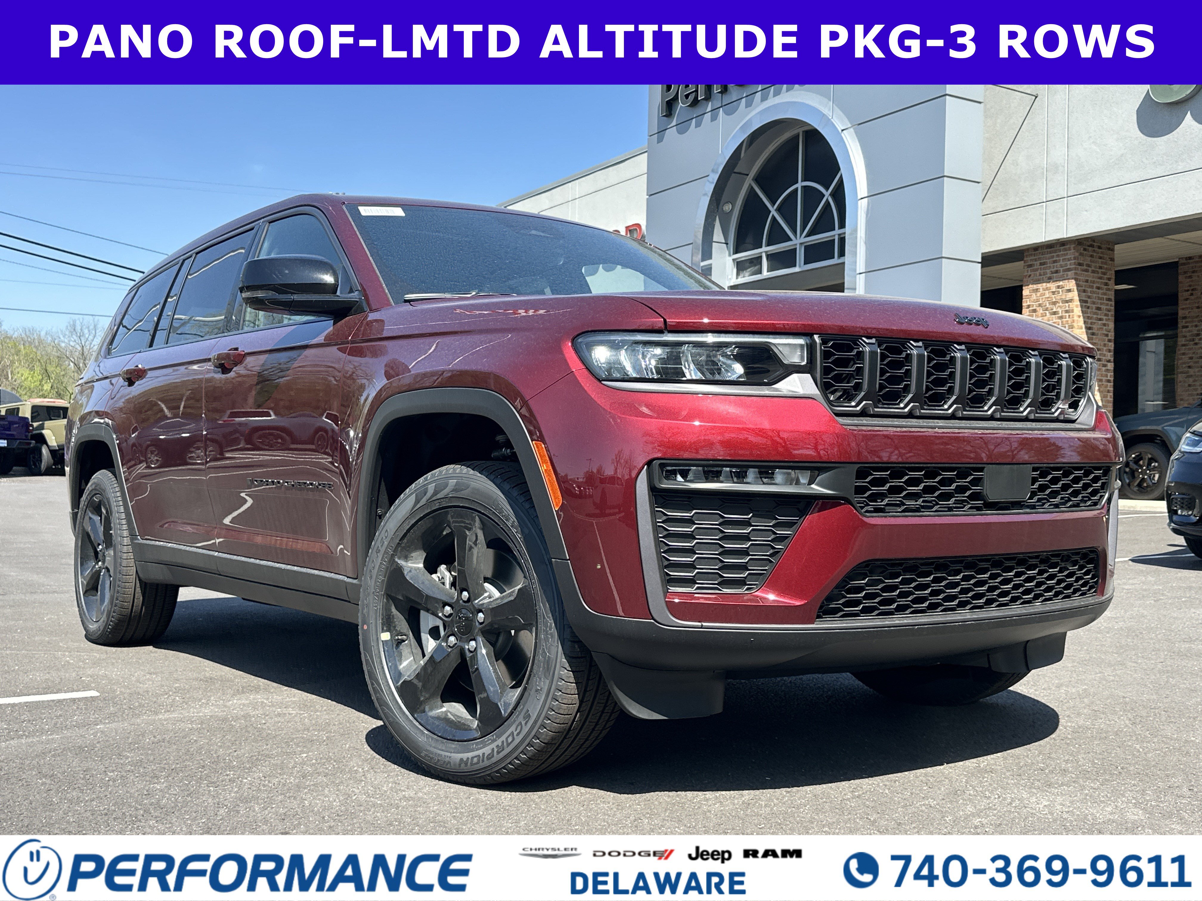 New 2026 Jeep Grand Cherokee L Limited w/ Limited Altitude Package AWD/4WD image 1