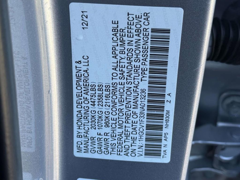 Used 2022 Honda Accord Sport image 29