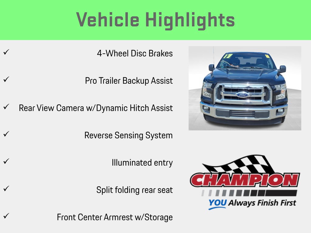 Used 2017 Ford F150 XLT w/ Trailer Tow Package RWD image 12