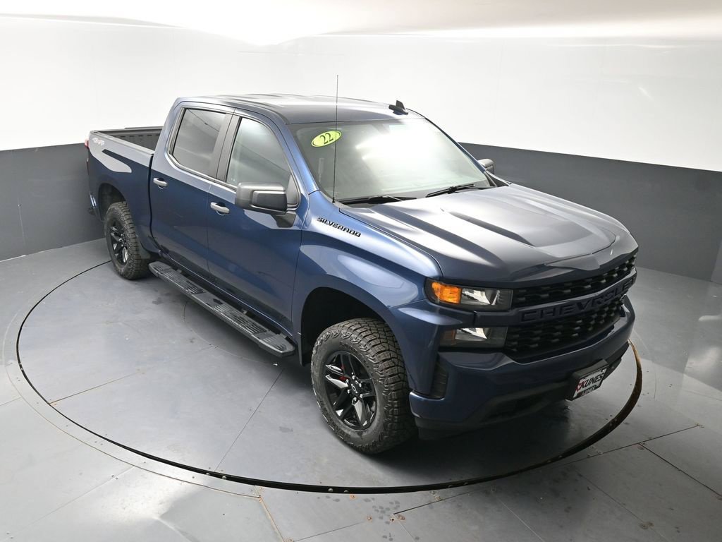 Used 2022 Chevrolet Silverado 1500 Custom w/ LPO, Dark Essentials Package AWD/4WD image 41