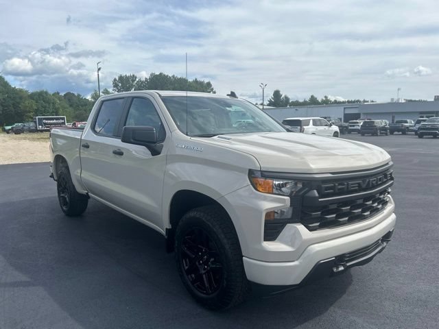 New 2026 Chevrolet Silverado 1500 Custom w/ Turbomax Blackout Package AWD/4WD image 7