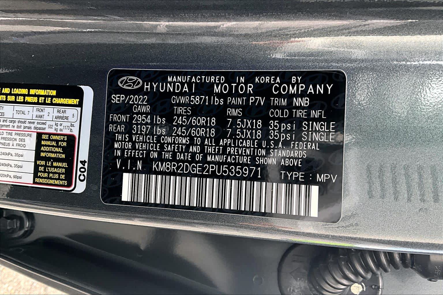 Used 2023 Hyundai Palisade SEL AWD/4WD image 37
