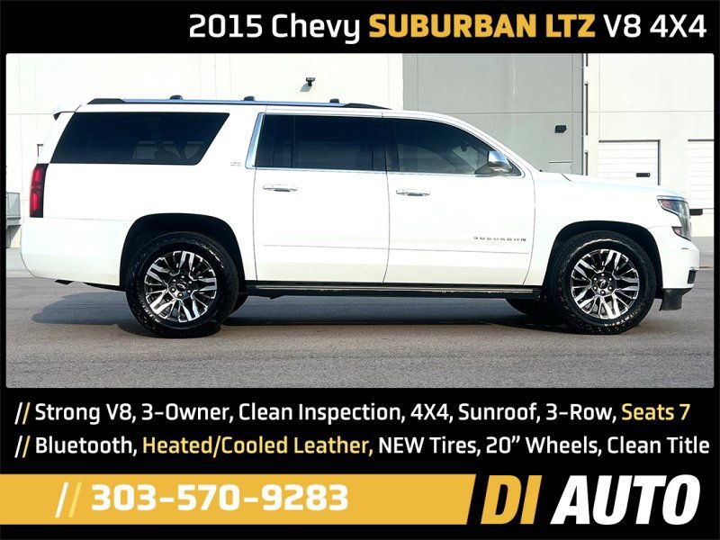 Used 2015 Chevrolet Suburban LTZ image 1