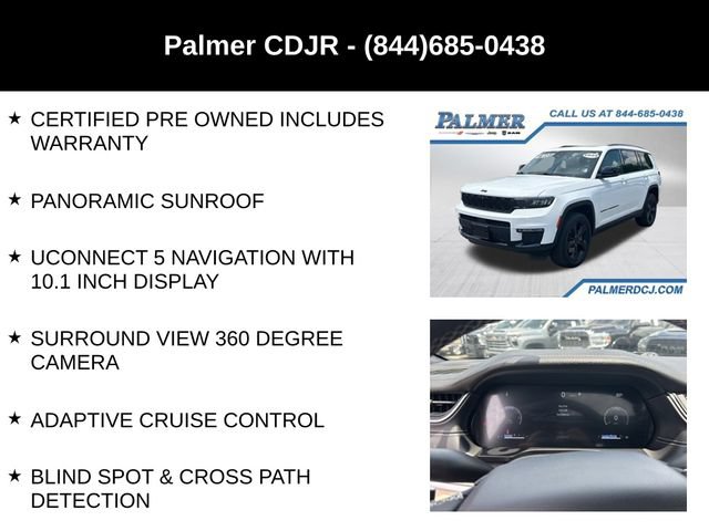 Used 2025 Jeep Grand Cherokee L Limited w/ Luxury Tech Group II RWD image 6