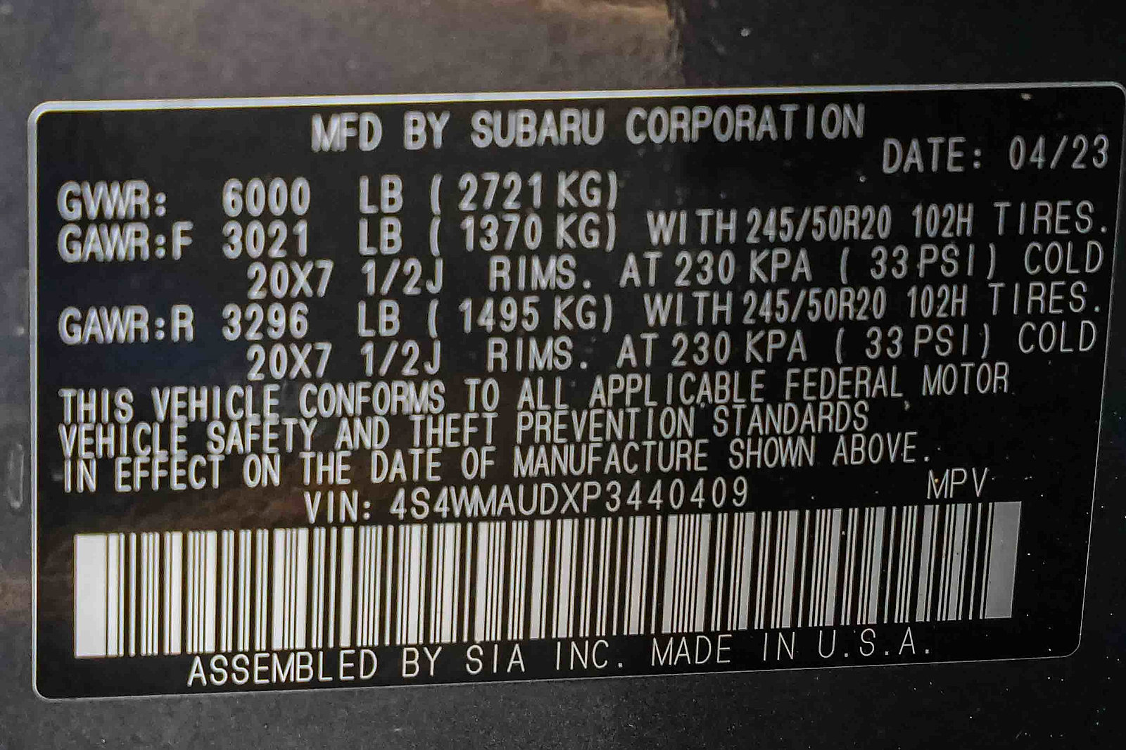 Used 2023 Subaru Ascent Limited w/ Technology Package image 31