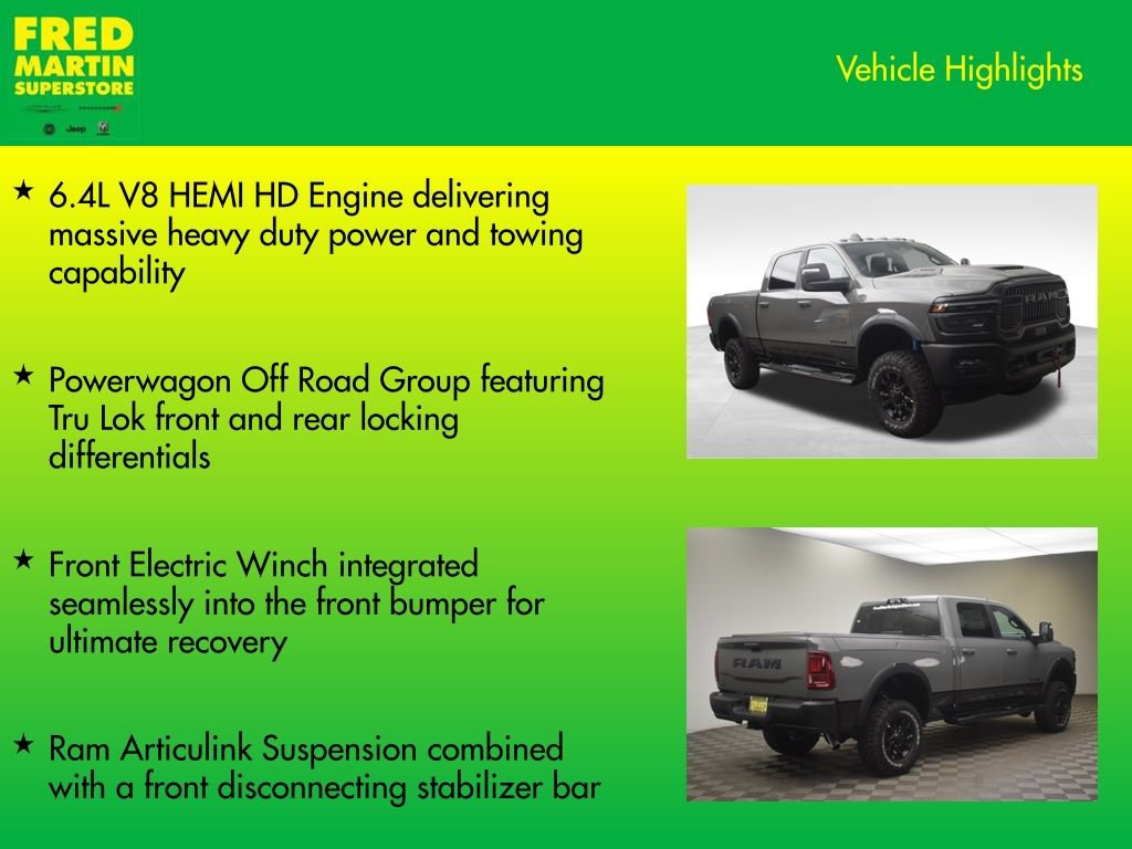 New 2026 RAM 2500 Power Wagon AWD/4WD image 7