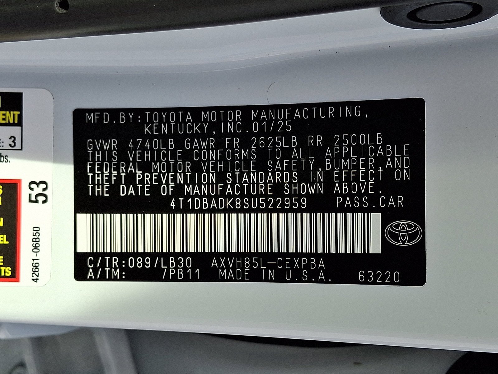 Certified 2025 Toyota Camry XSE AWD/4WD image 28