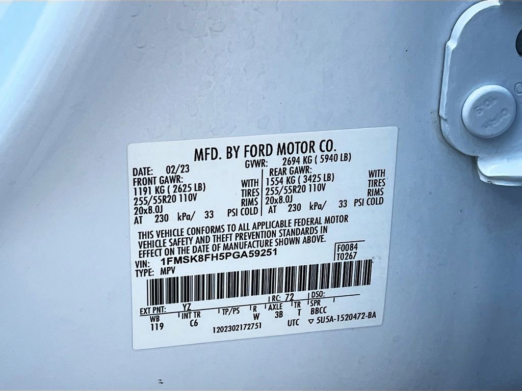 Used 2023 Ford Explorer Limited w/ Equipment Group 301A image 33