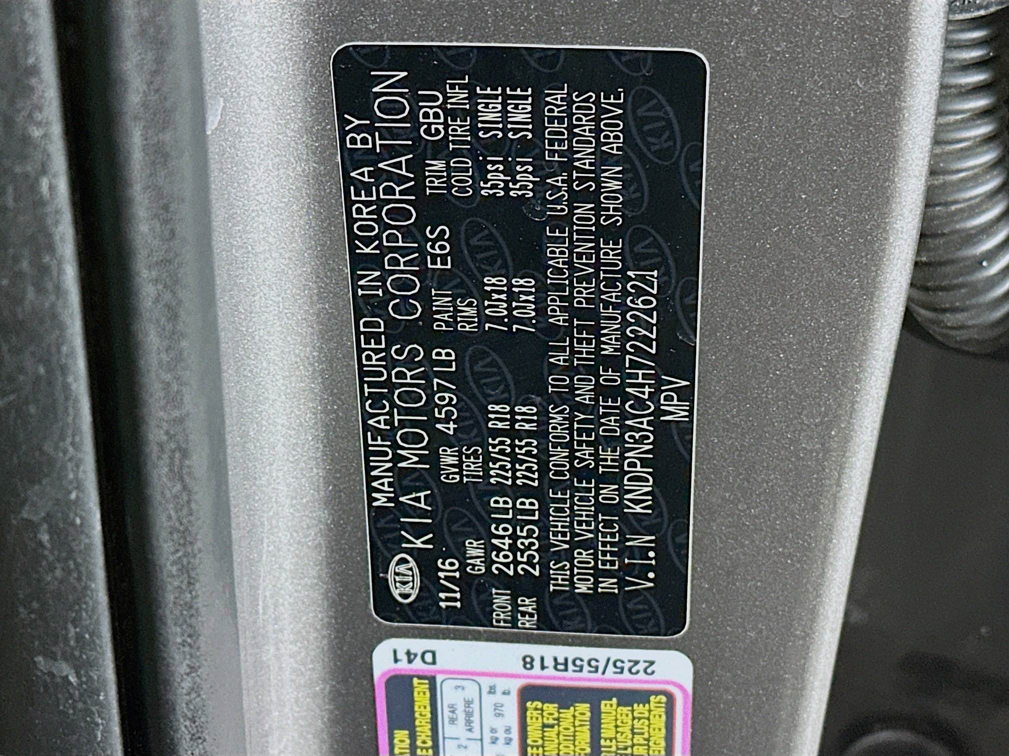 Used 2017 Kia Sportage EX image 12