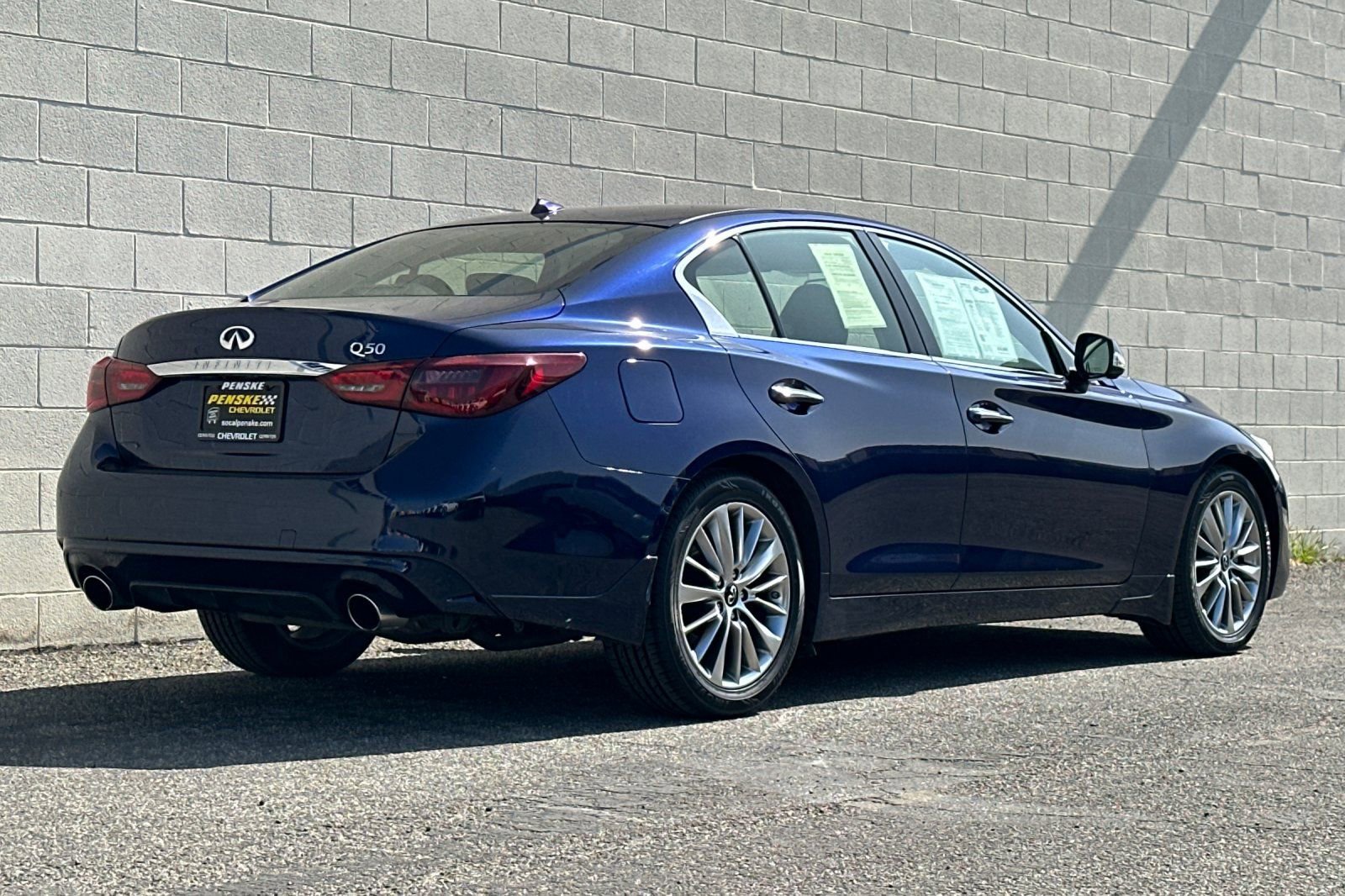 Used 2023 INFINITI Q50 Luxe w/ Cargo Package RWD image 4