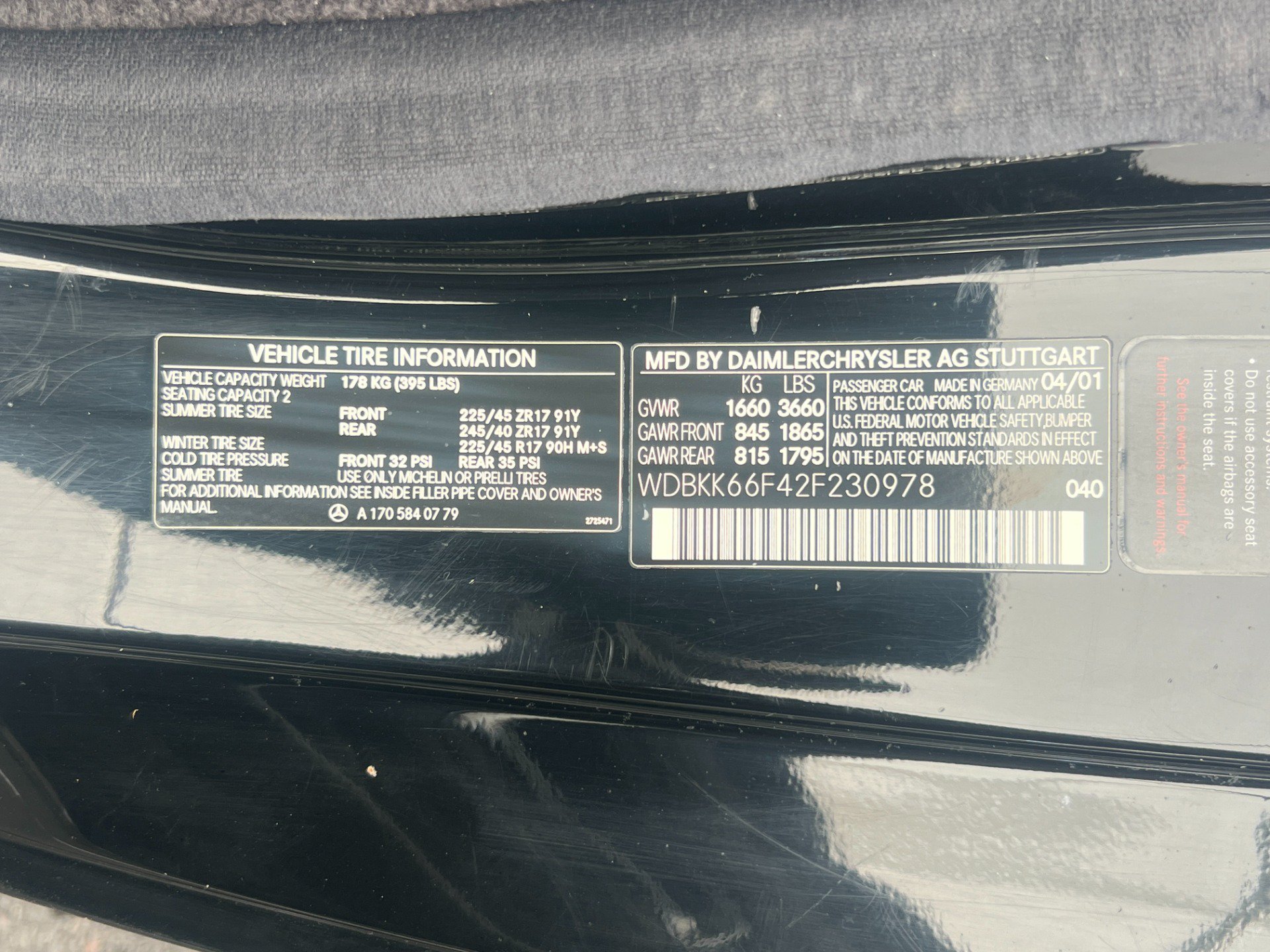 Used 2002 Mercedes-Benz SLK 32 AMG image 43