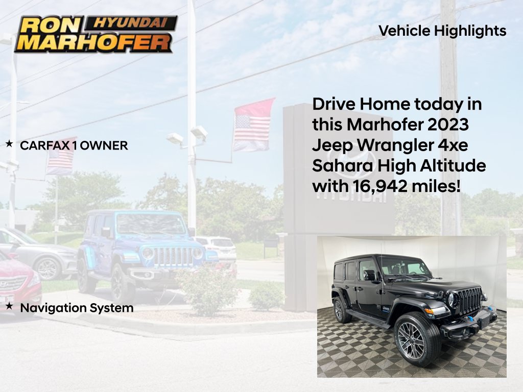 Used 2023 Jeep Wrangler Unlimited Sahara AWD/4WD image 15