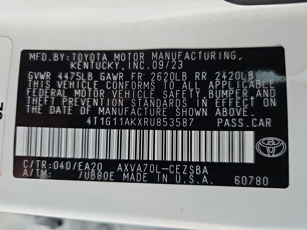 Certified 2024 Toyota Camry SE image 23