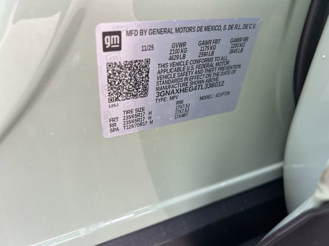 New 2026 Chevrolet Equinox LT w/ LPO, Floor Liner Package image 36