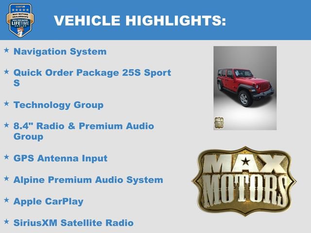 Used 2021 Jeep Wrangler Unlimited Sport AWD/4WD image 6