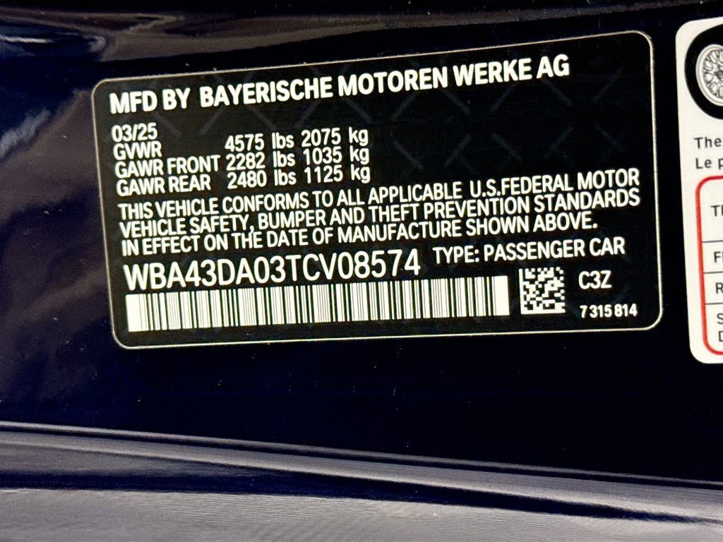 Certified 2026 BMW 430i Coupe w/ Parking Assistance Package image 32