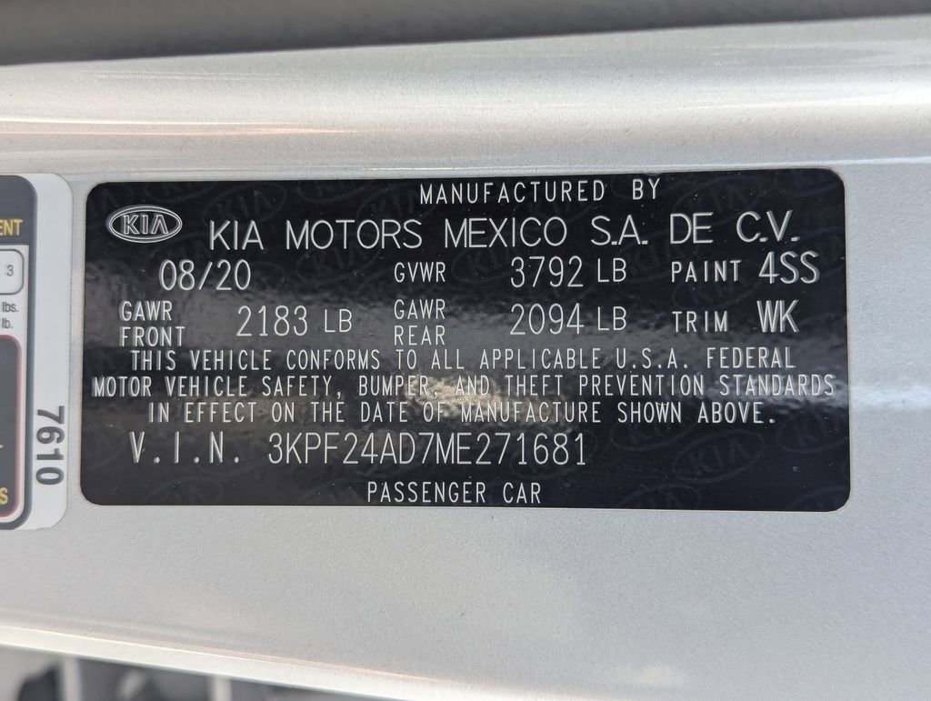 Used 2021 Kia Forte LXS FWD image 32