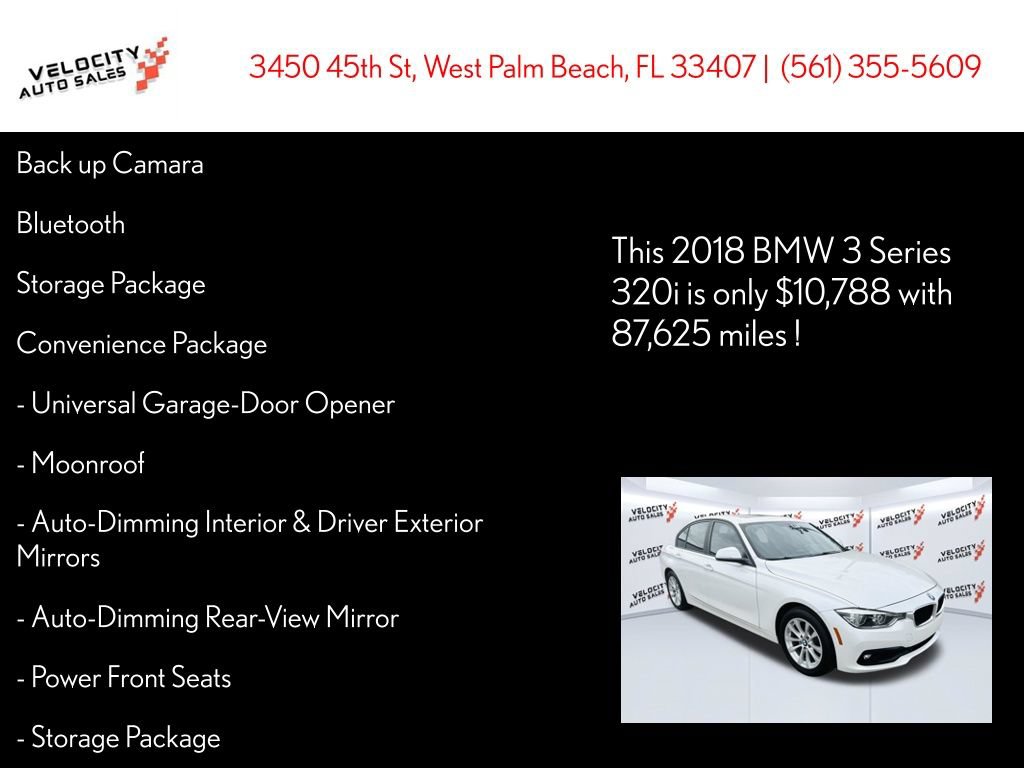 Used 2018 BMW 320i Sedan w/ Convenience Package RWD image 28