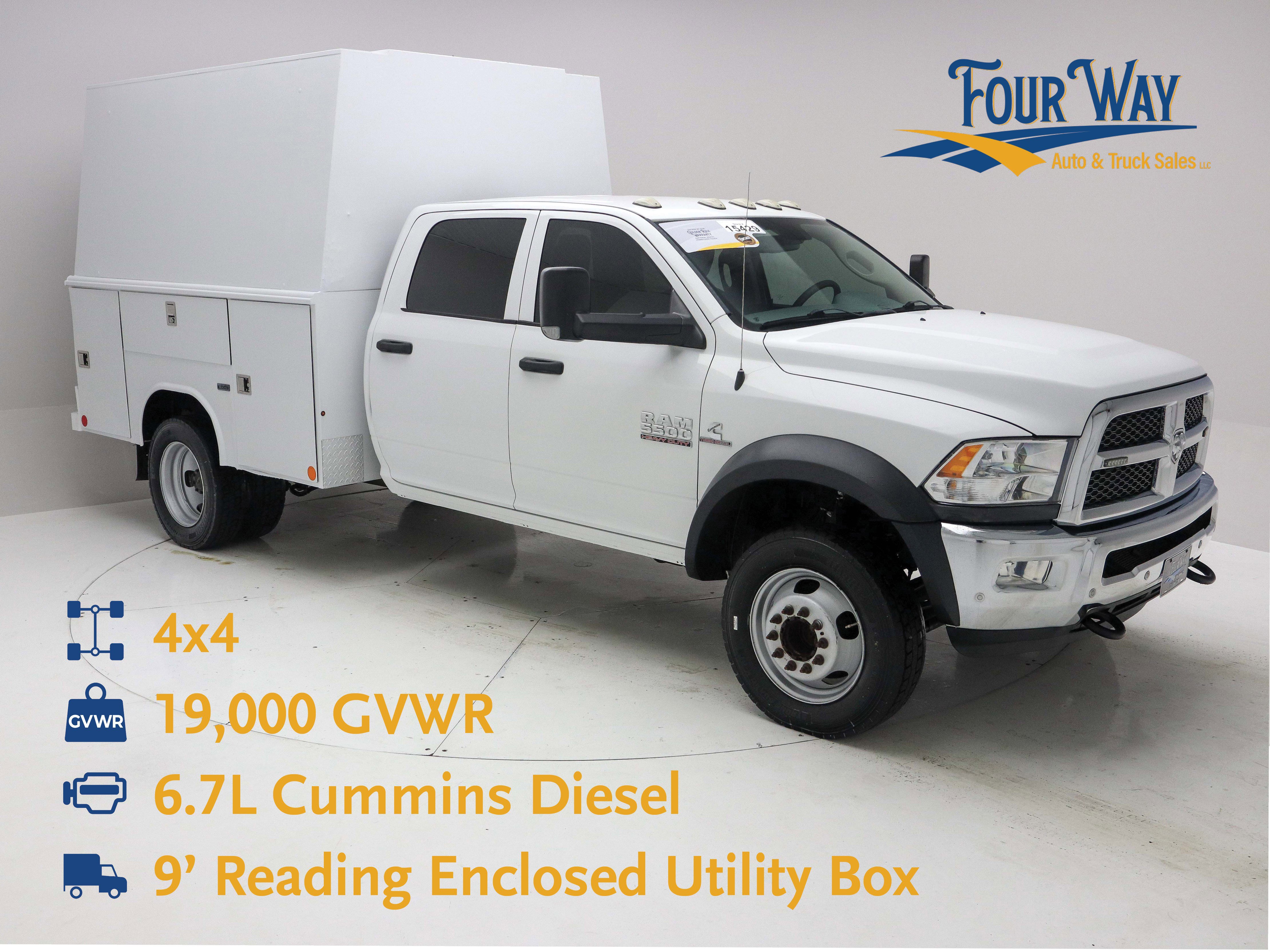 Used 2018 RAM 5500 Tradesman w/ Max Tow Package