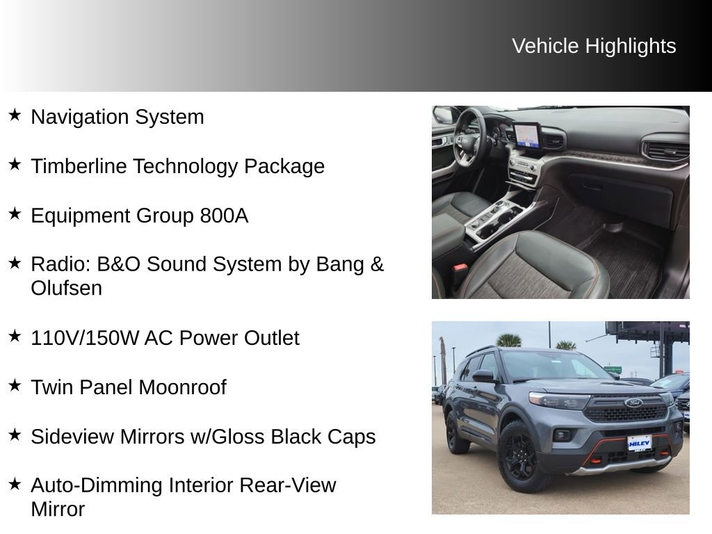 Used 2024 Ford Explorer Timberline w/ Timberline Technology Package AWD/4WD image 9