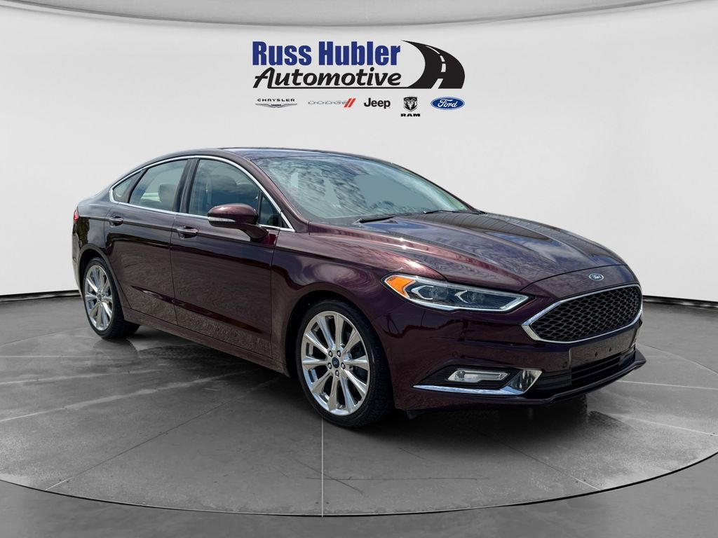 Used 2017 Ford Fusion Platinum AWD/4WD image 9